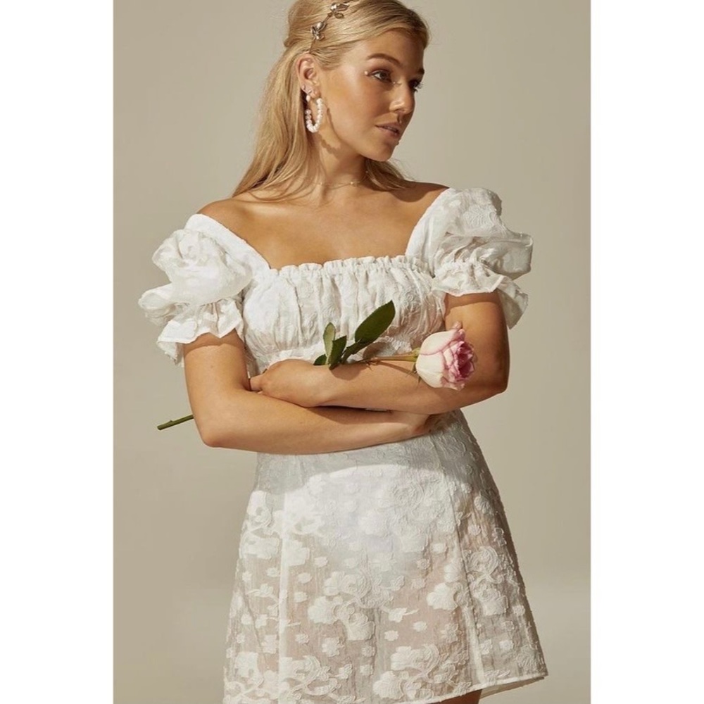 Stone Cold Fox Lace Babydoll For Love Lemons Bridal Honeymoon Doen Christy Dawn - Picture 6 of 11